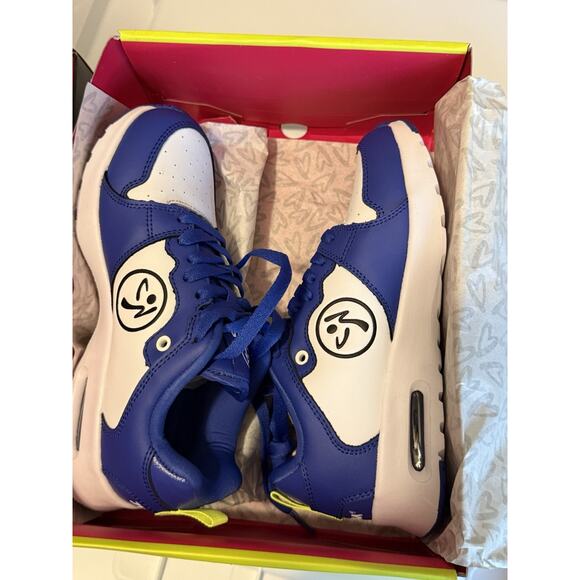 NEW Zumba Air Classic Lo - Surfs Up Blue Womens Size 5 New In Box - Picture 2 of 5